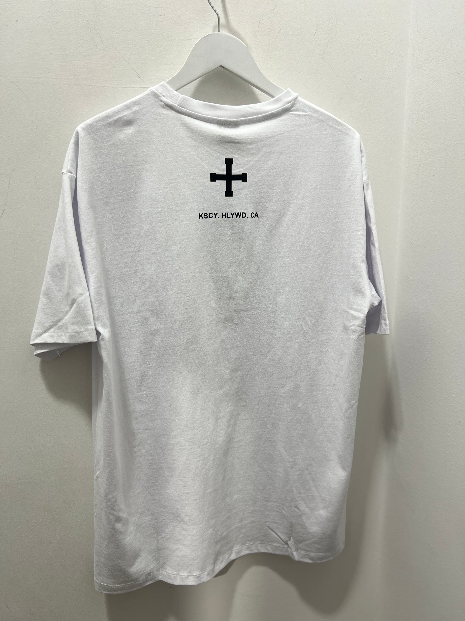 FRESNO HEAVY BOX FIT TEE - WHITE