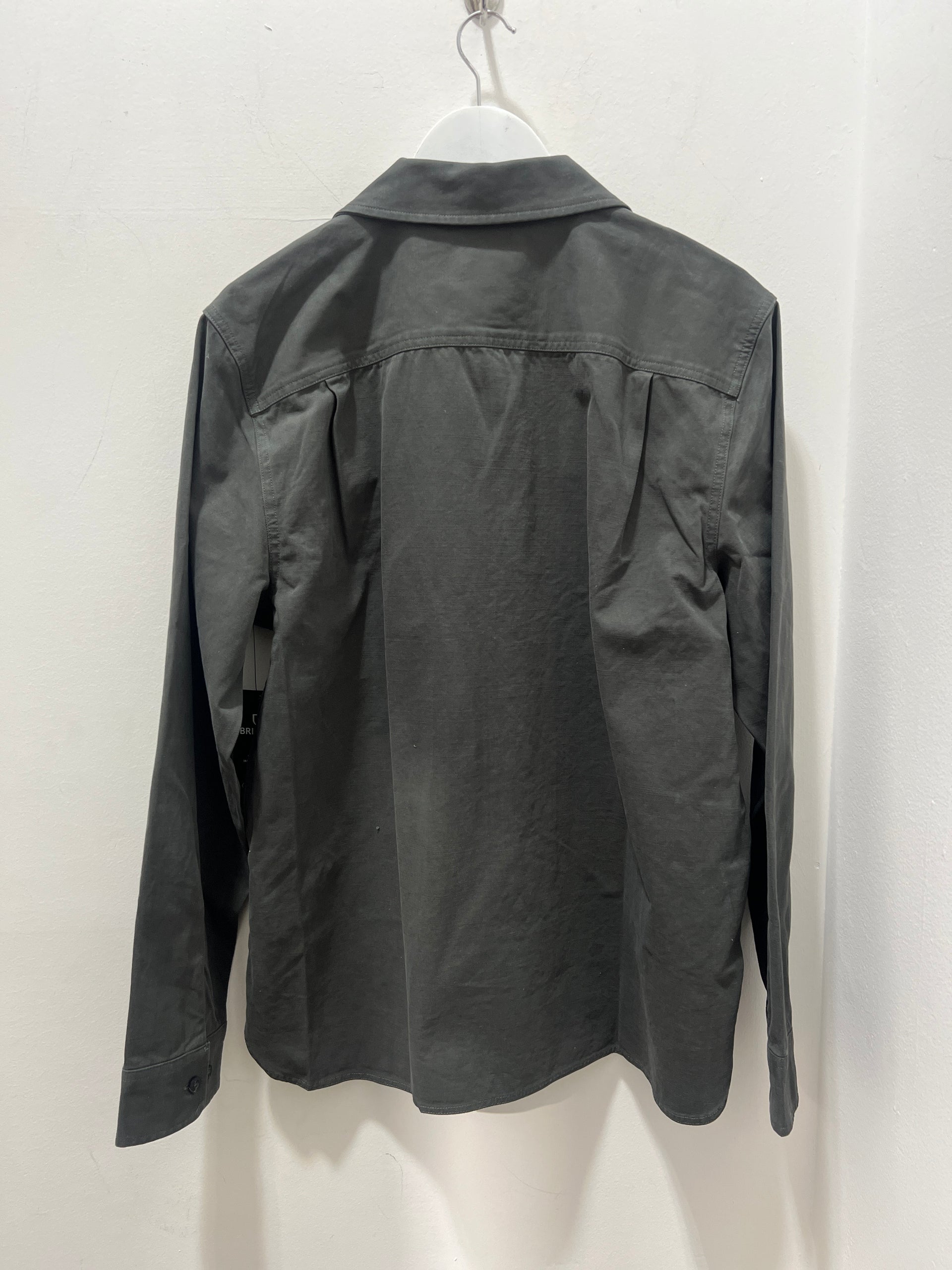 BOWERY SURPLUS LS OVERSHIRT - WASHED BLACK