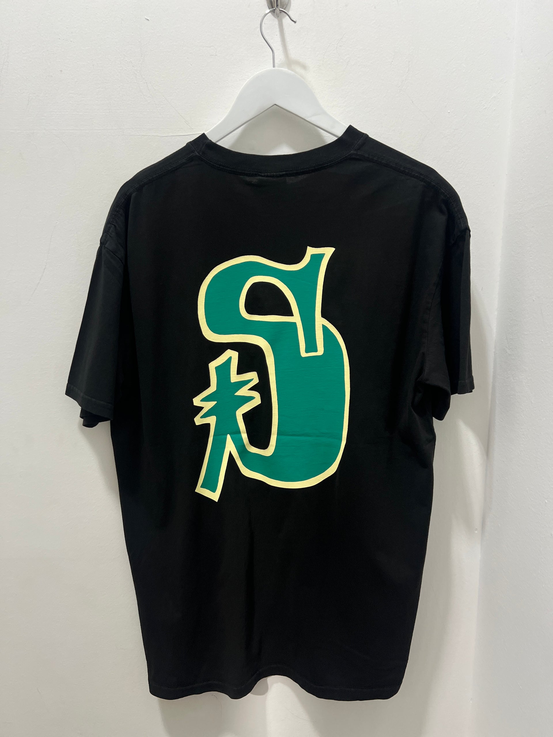 BIG S SS TEE - PIGMENT BLACK