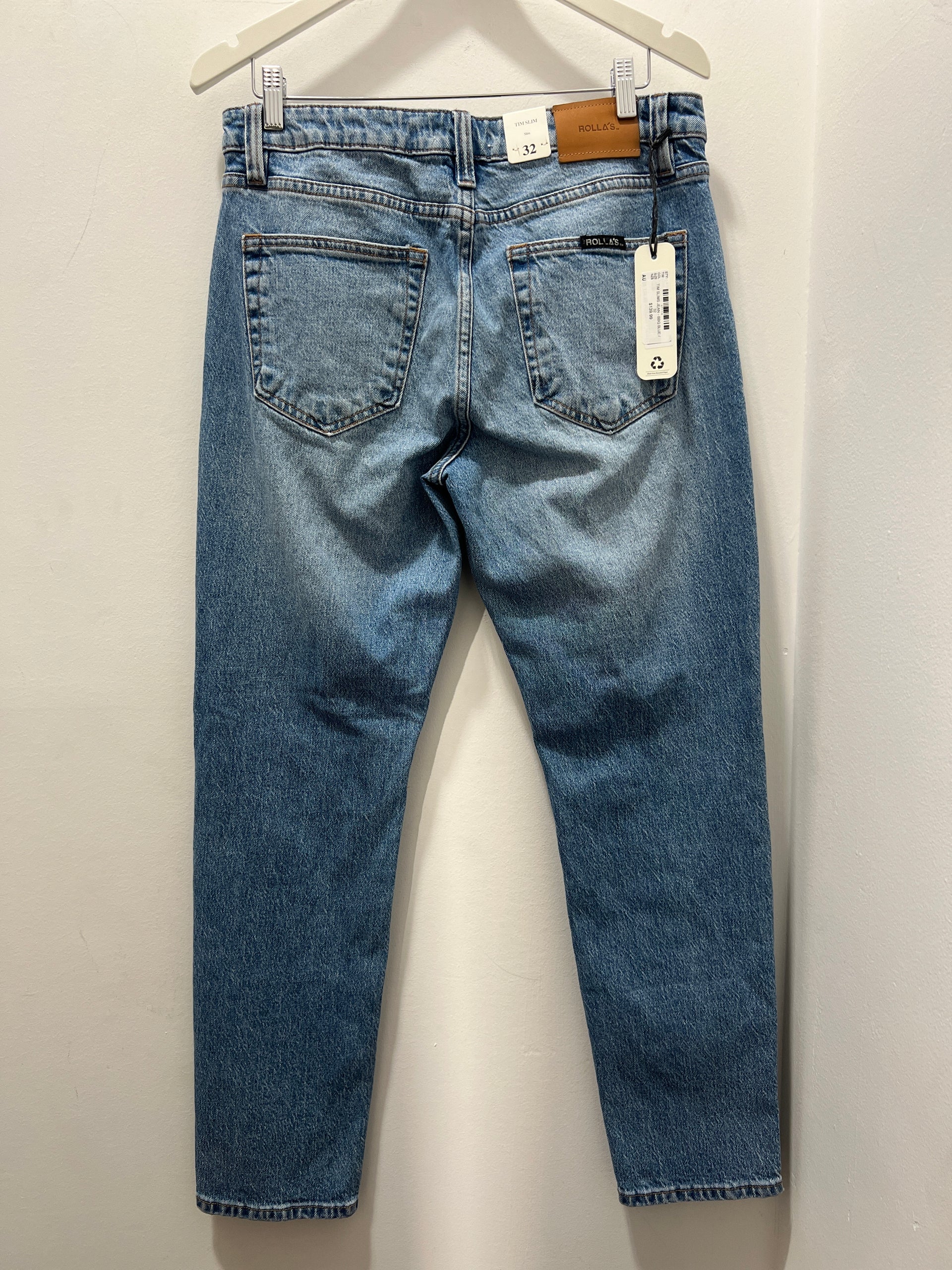 TIMS SLIMS JEANS - BBQ BLUE