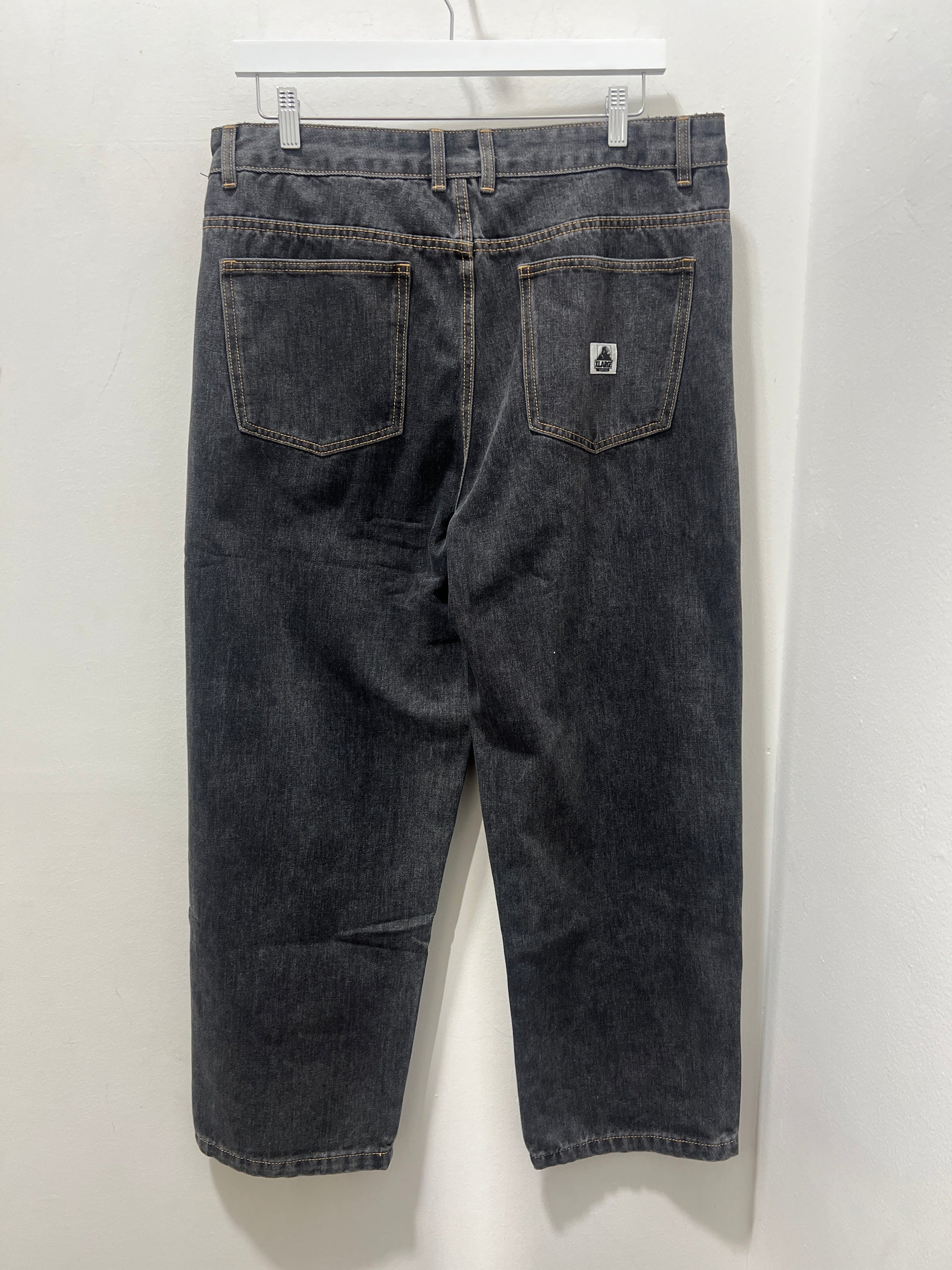 BULL DENIM PANT - WASHED BLACK