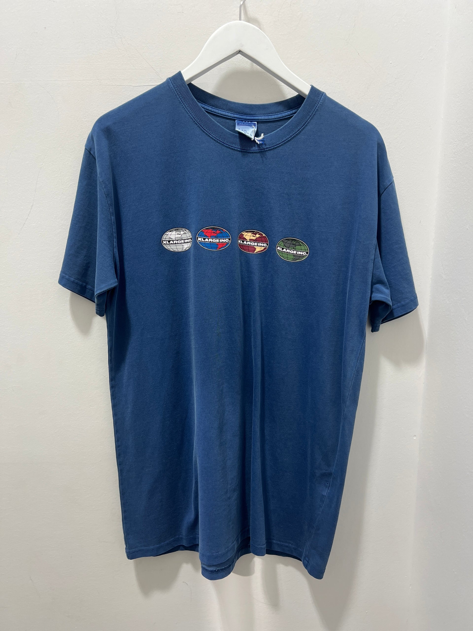 WORLD SS TEE - NAVY