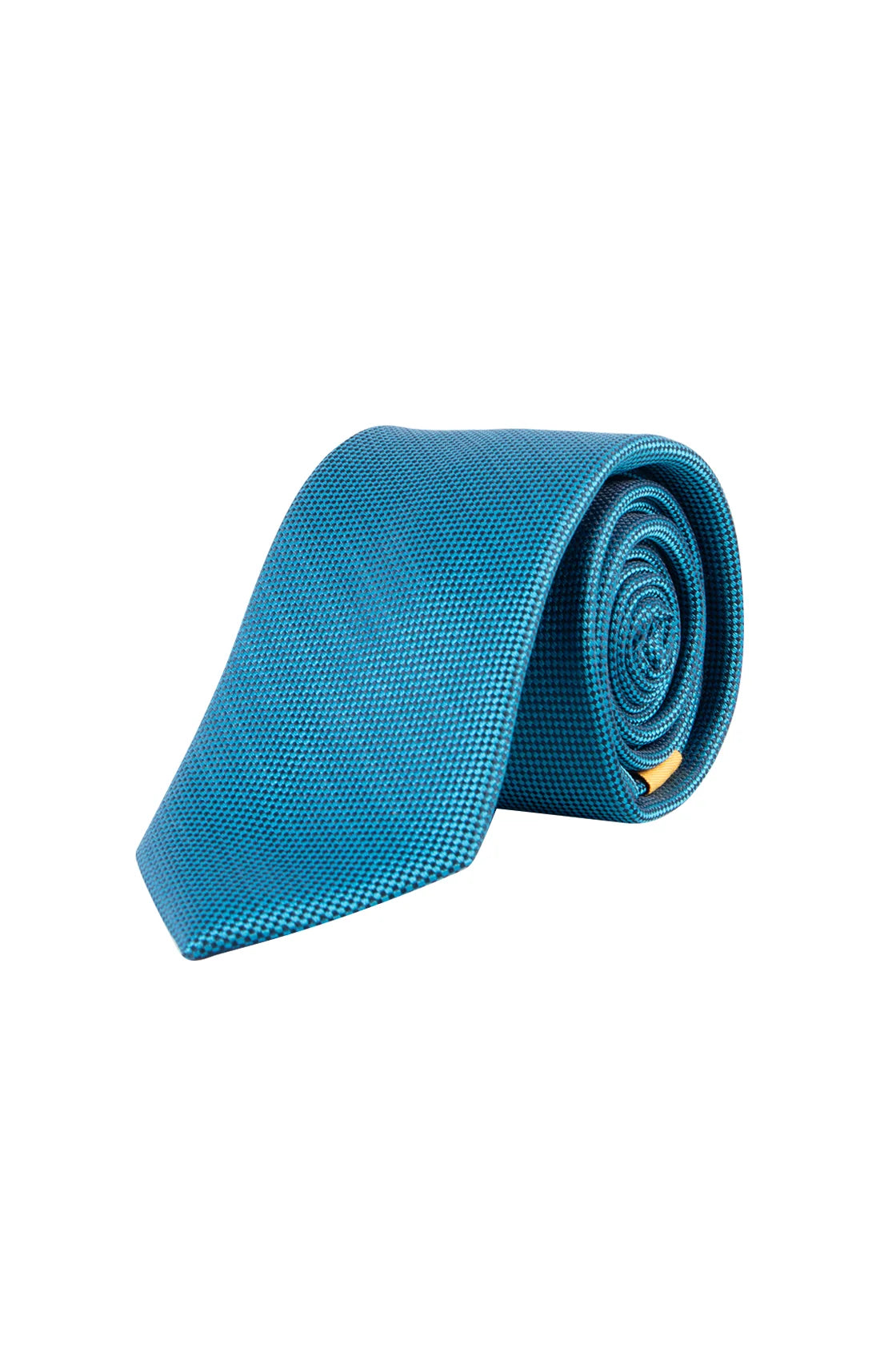 GOLD LABEL SELF PATTERN TIE TEAL
