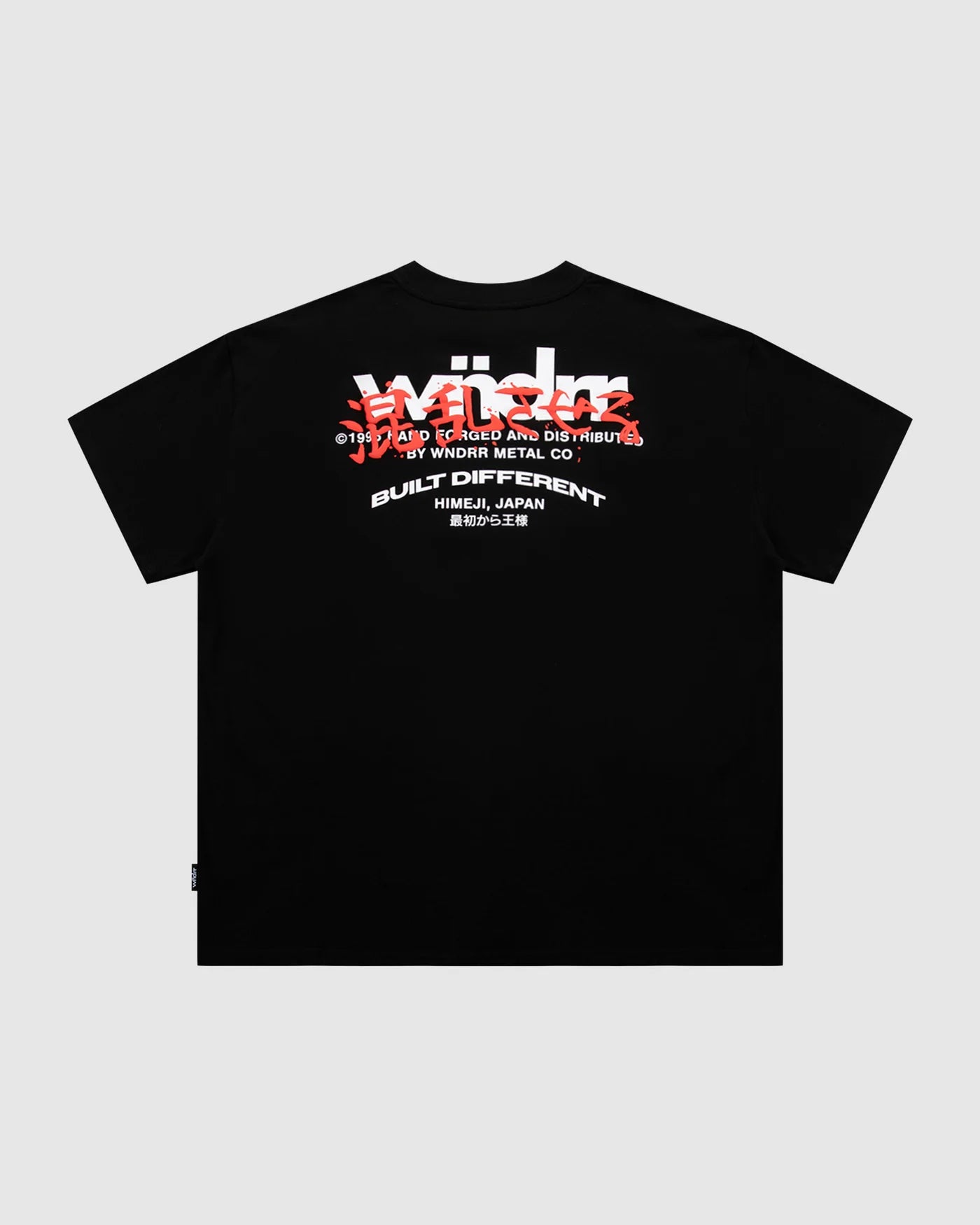 FORGED HEAVY WEIGHT TEE BLACK