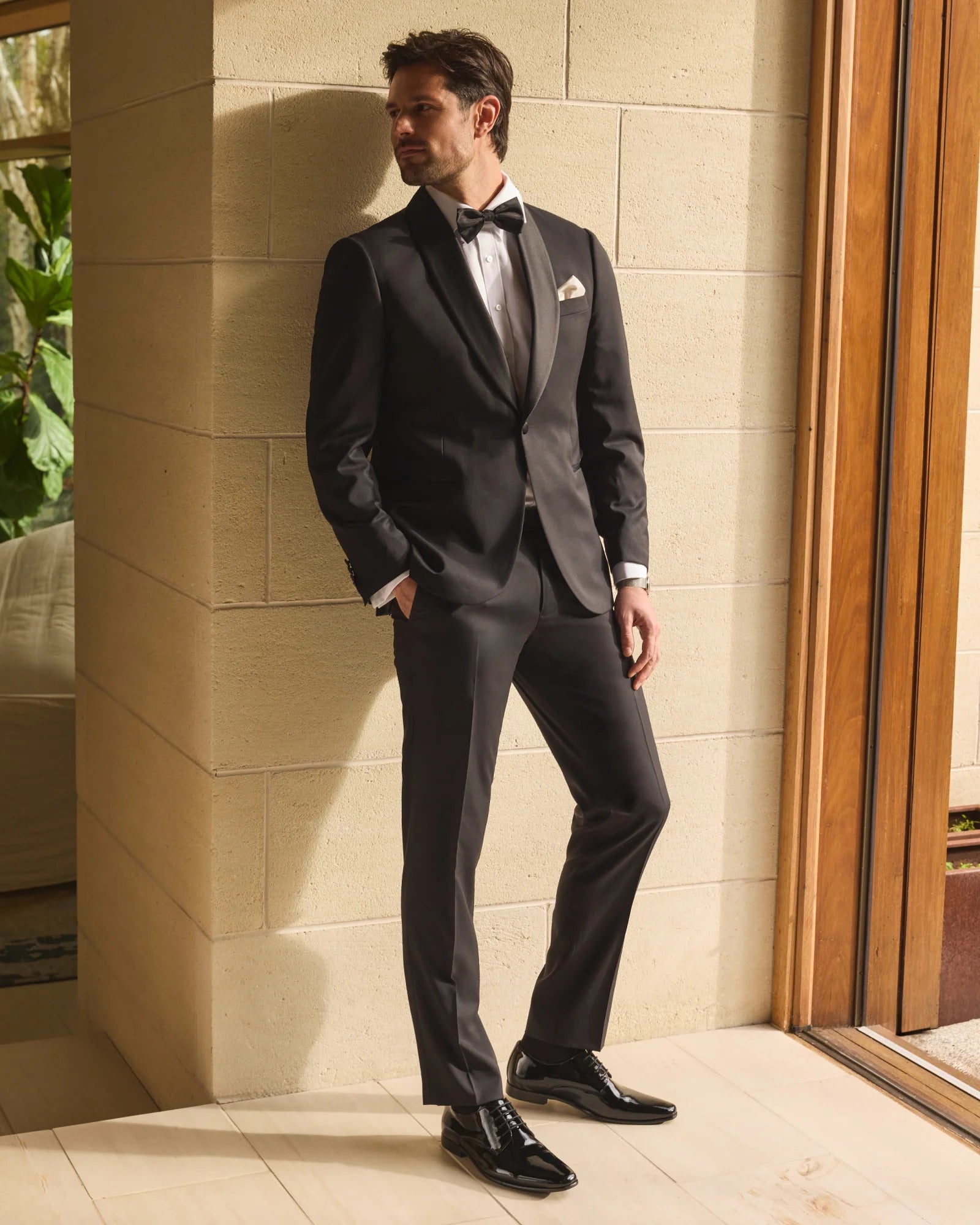 JET SHOE PATENT BLACK