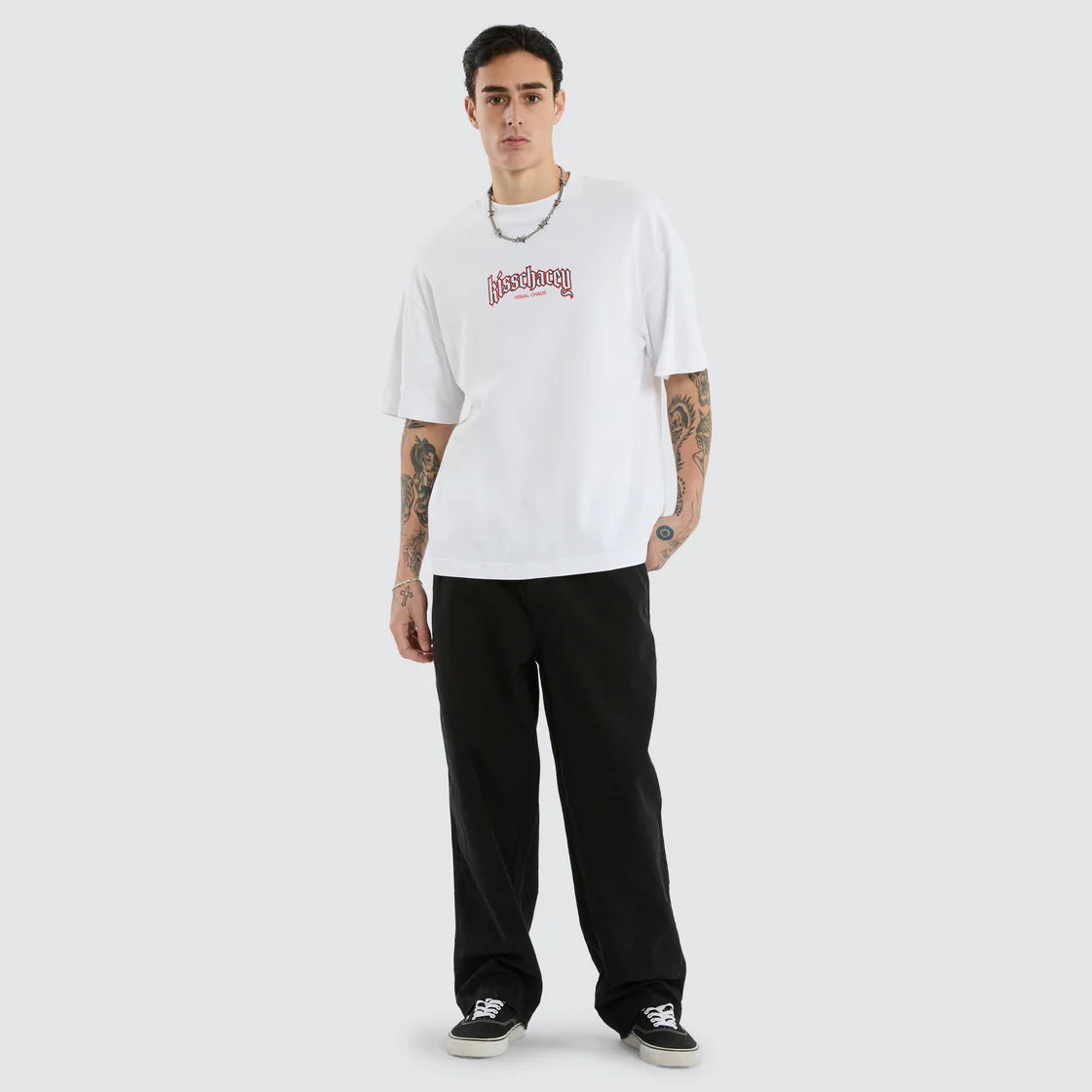 ARCHER STREET TEE OPTICAL WHITE