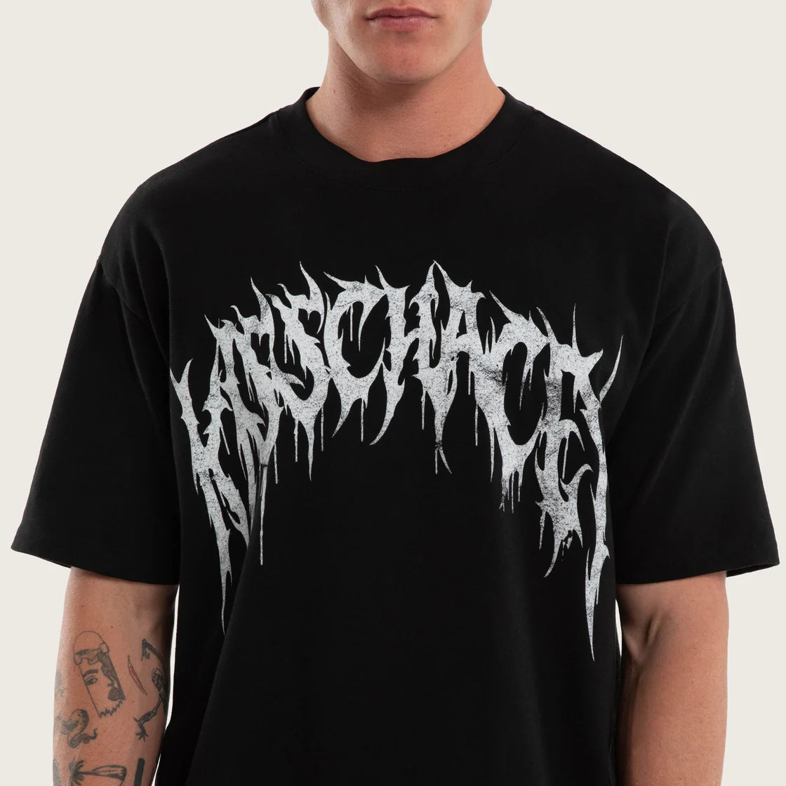 UTOPIA BOX FIT TEE BLACK