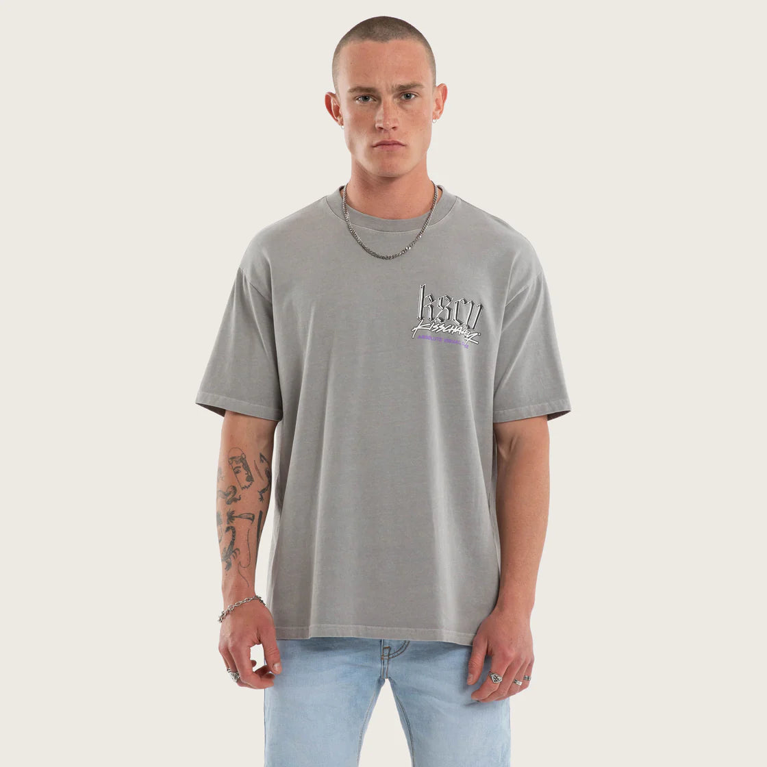 ABSOLUTE BOX FIT TEE PIGMENT ALLOY