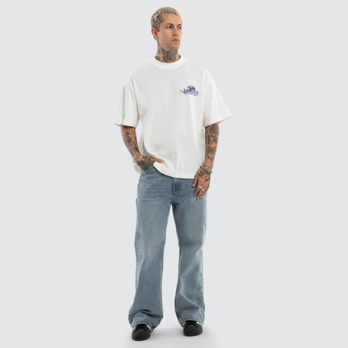 COBRA STREET TEE NATURAL WHITE