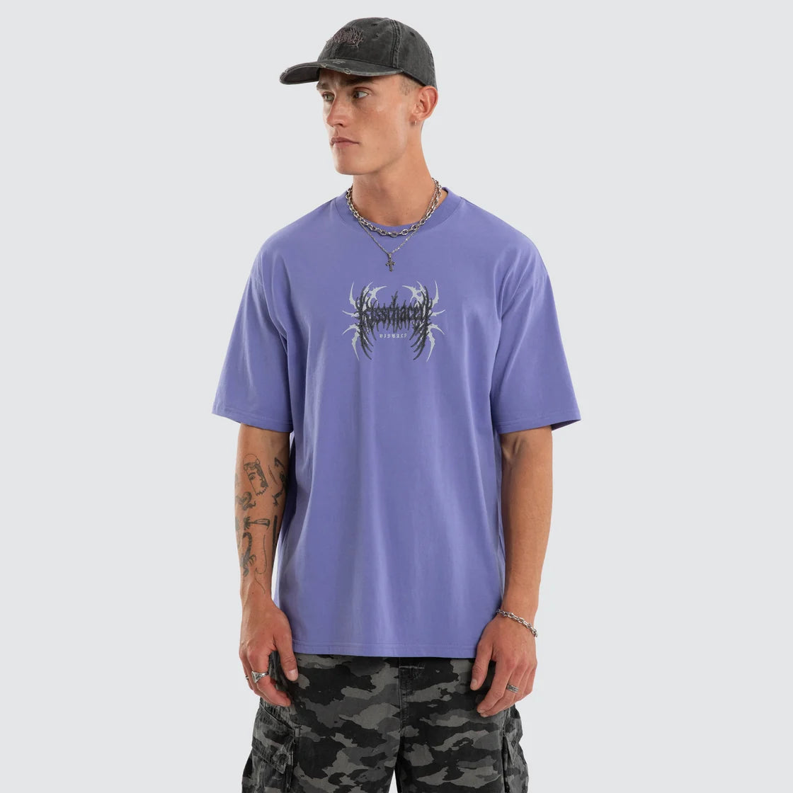 CONVICTION TEE DUSTY PERI