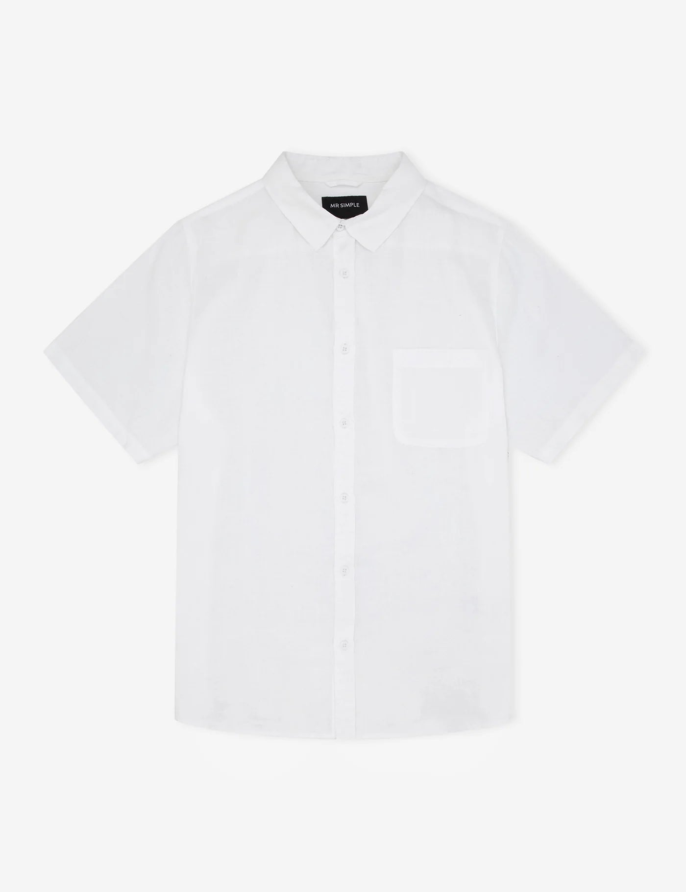 LINEN SS SHIRT WHITE