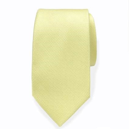GOLD LABEL SELF PATTERN TIE LEMON