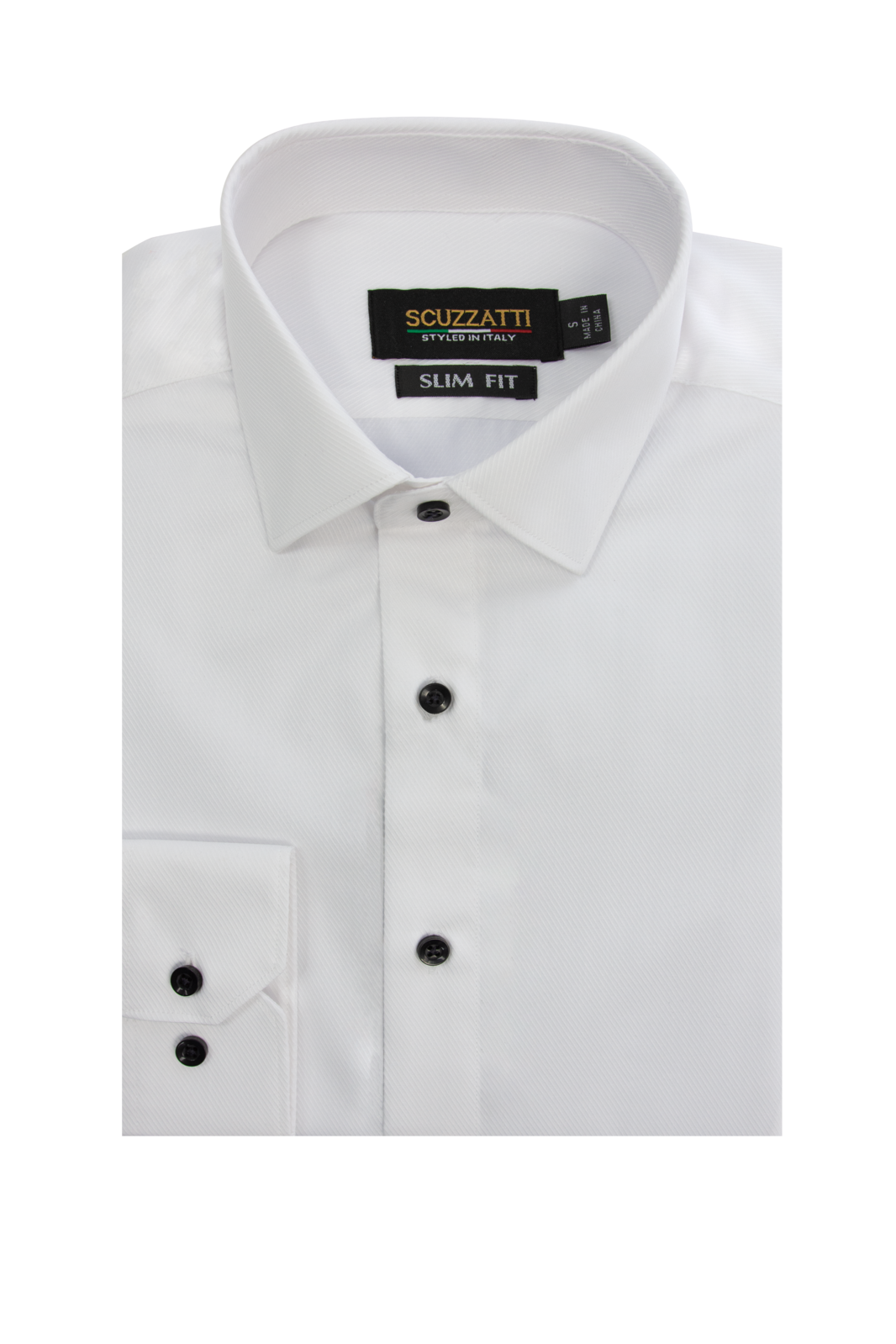 LEVI FINE TWILL PURE COTTON SHIRT WHITE