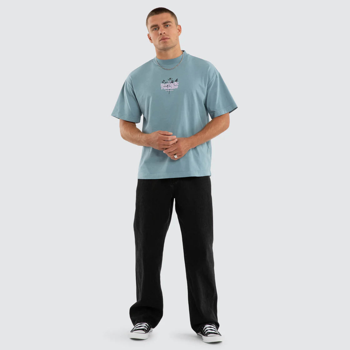 TIDES STREET TEE BLUE