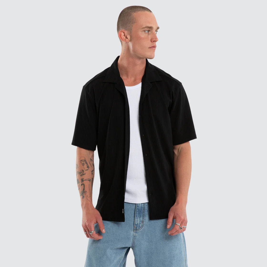 CASANOVA SHIRT BLACK