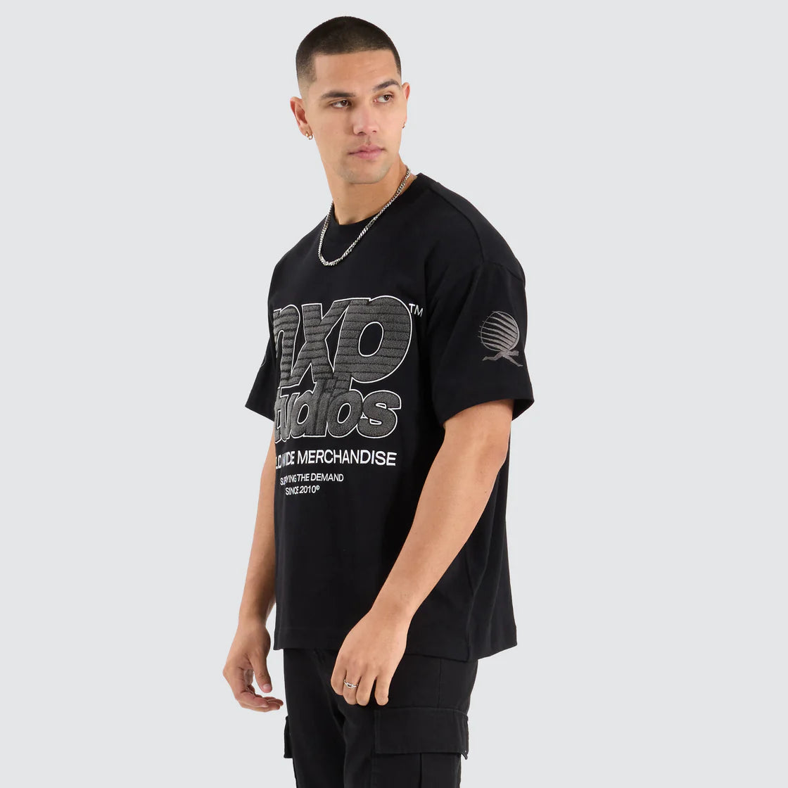 FRONTIER RAPTOR TEE JET BLACK