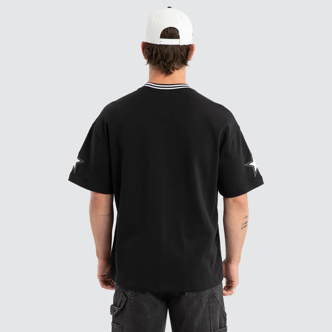 DESTINED LOOPBACK RAPTOR TEE BLACK