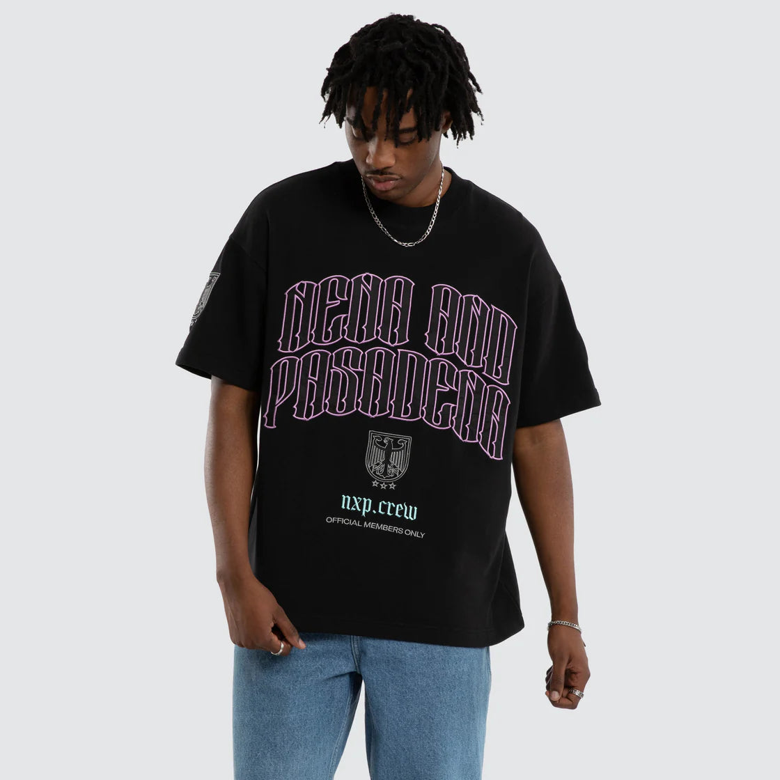 MAVERICK LOOPBACK RAPTOR TEE BLACK