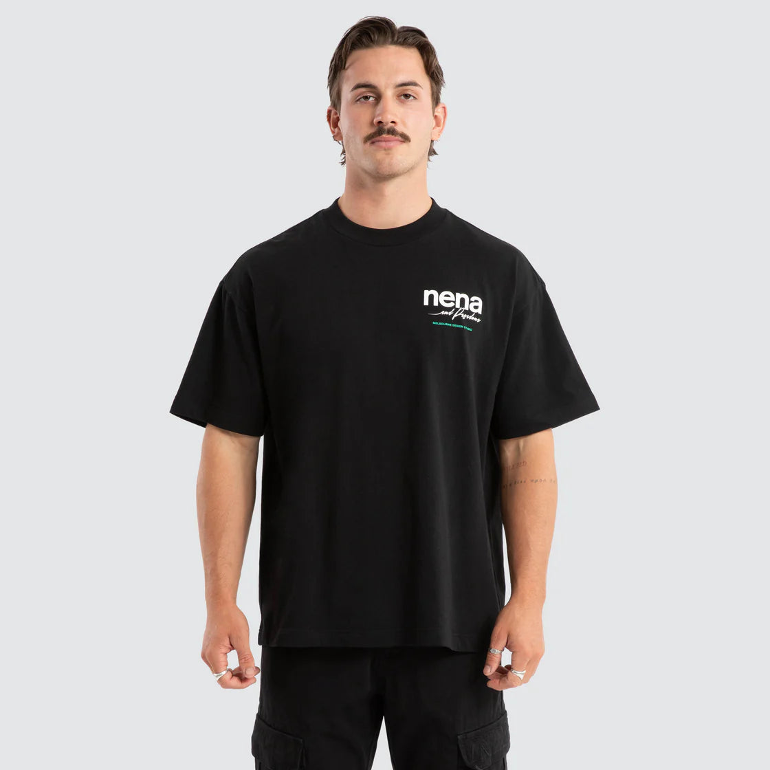 MILESTONE RAPTOR TEE BLACK