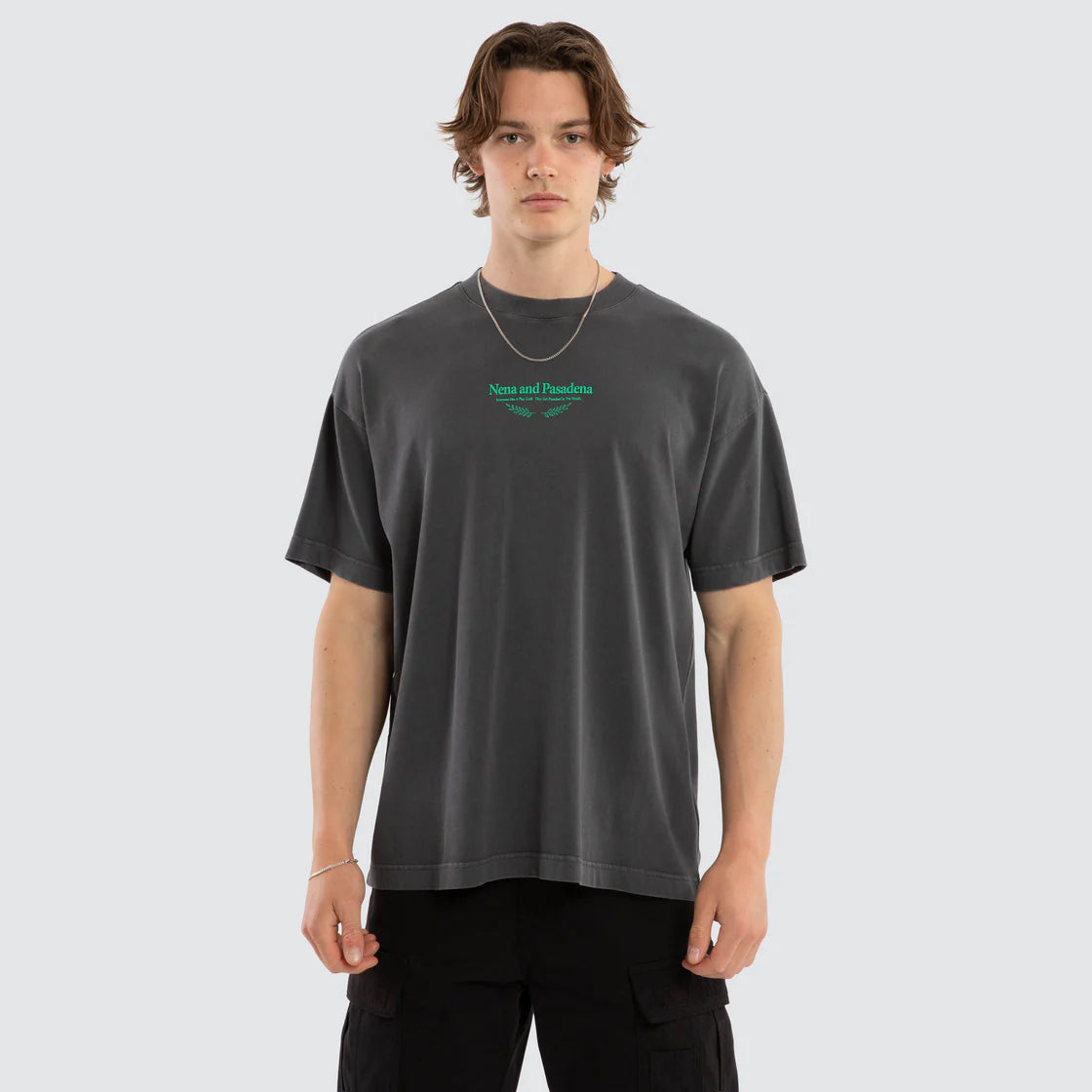 STADIUM RAPTOR TEE ASPHALT