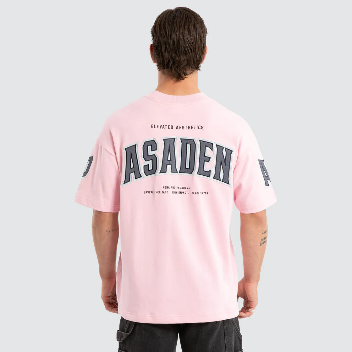 FACTOR LOOPBACK TEE PINK