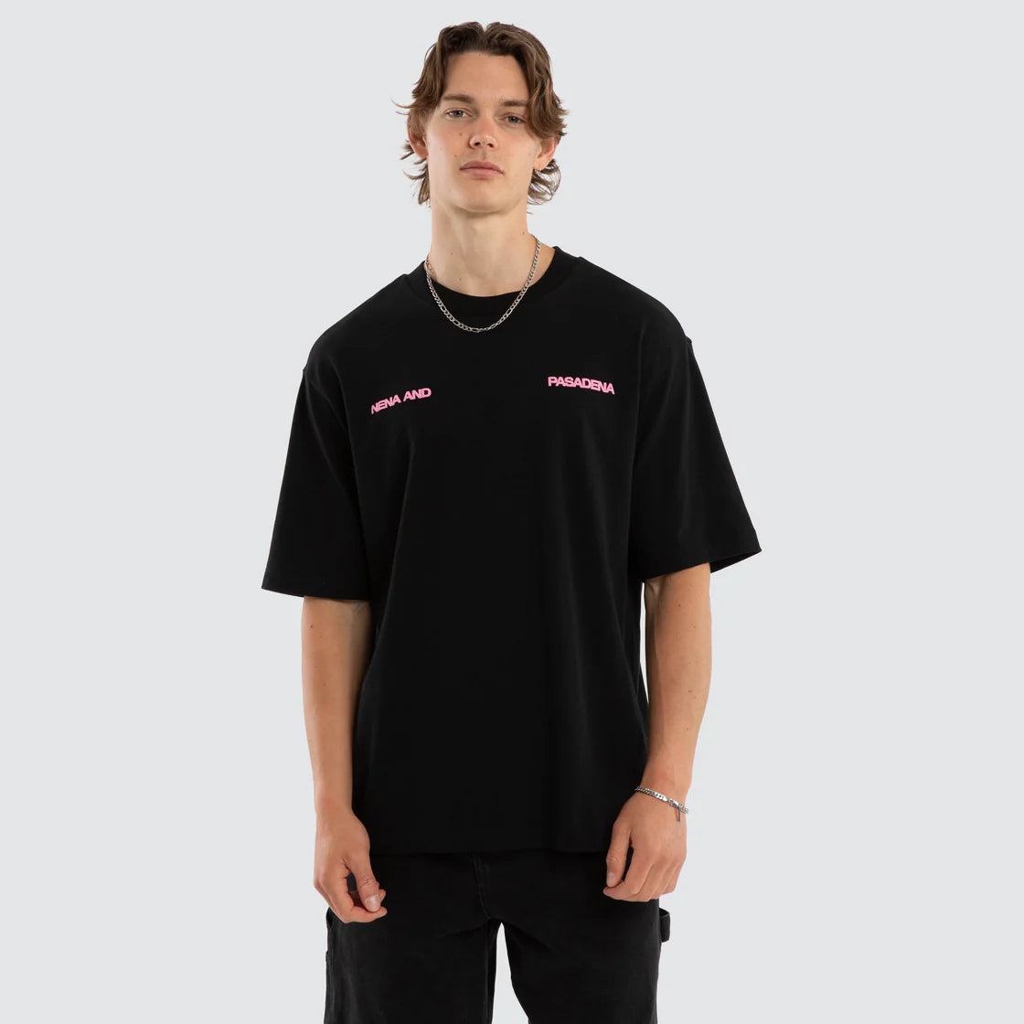 MYSTIC OVERSIZE TEE BLACK