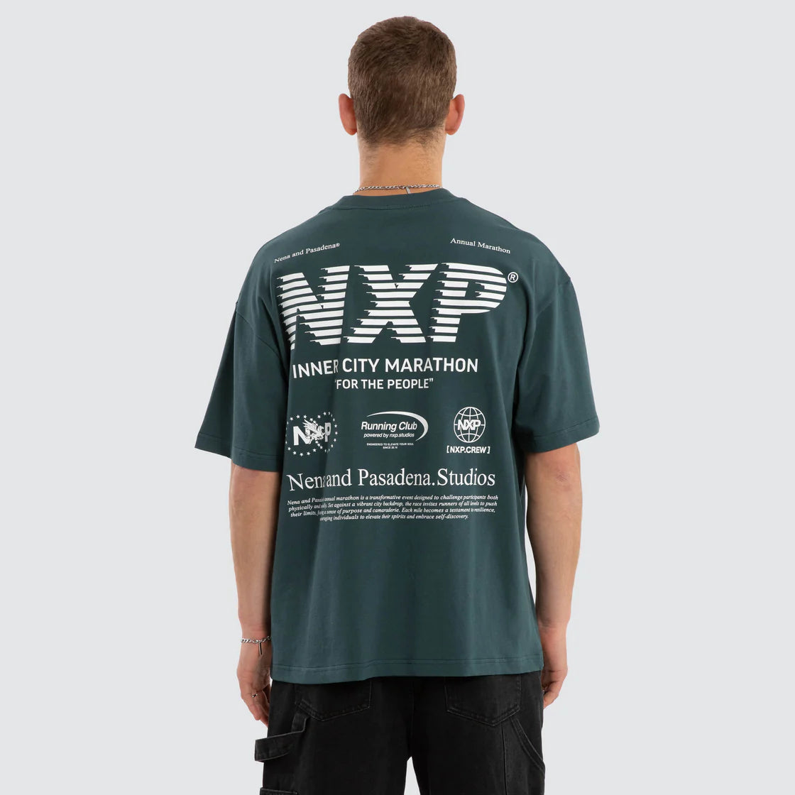 MARATHON RAPTOR TEE SEA MOSS