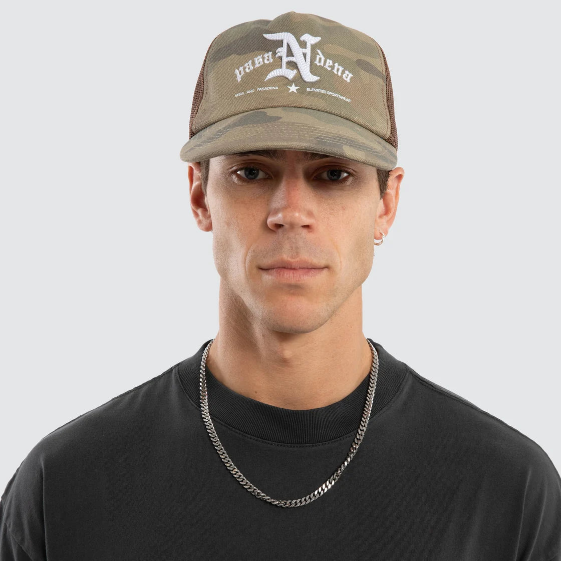 TECHNICAL TRUCKER CAP AIRWOLF CAMO