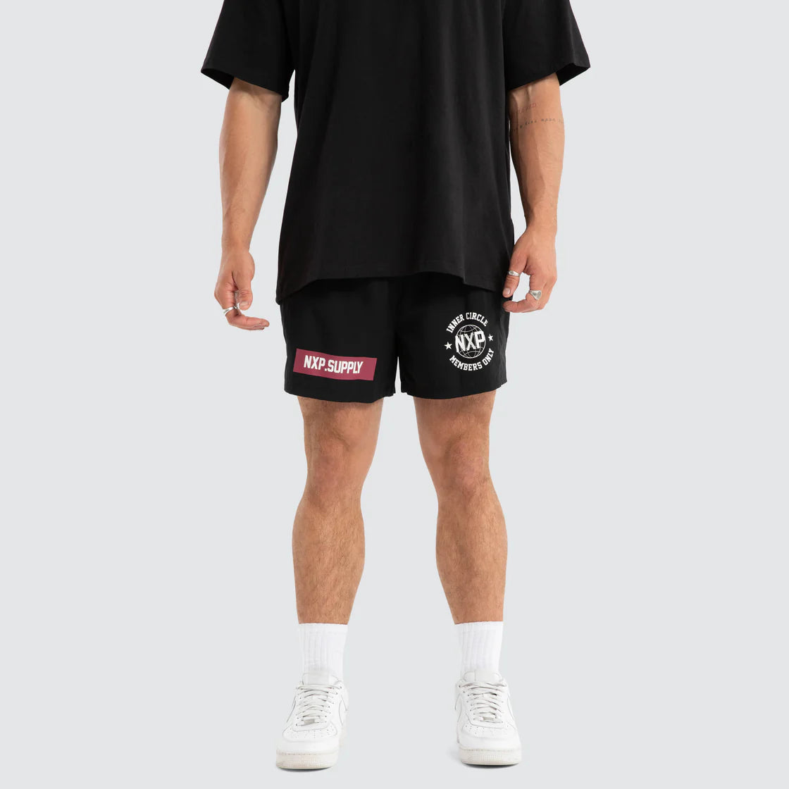 SEVENS RUGBY SHORT BLACK