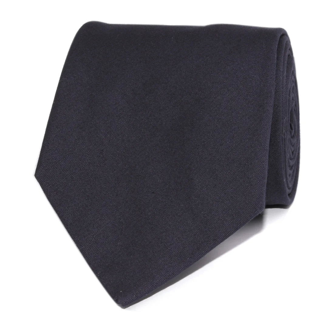 NAVY BLUE COTTON NECKTIE