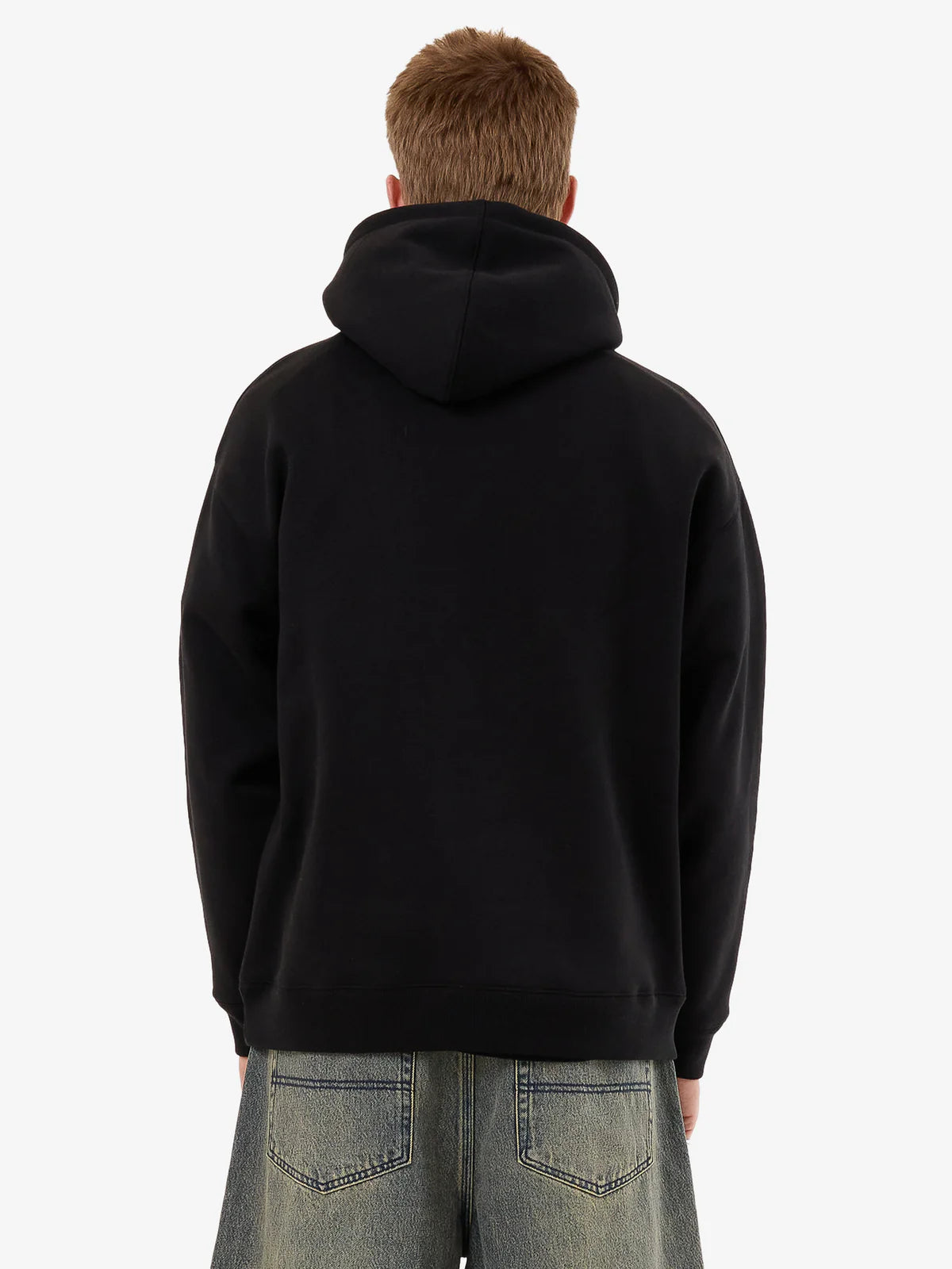 MESSENGER PULL OVER HOOD BLACK