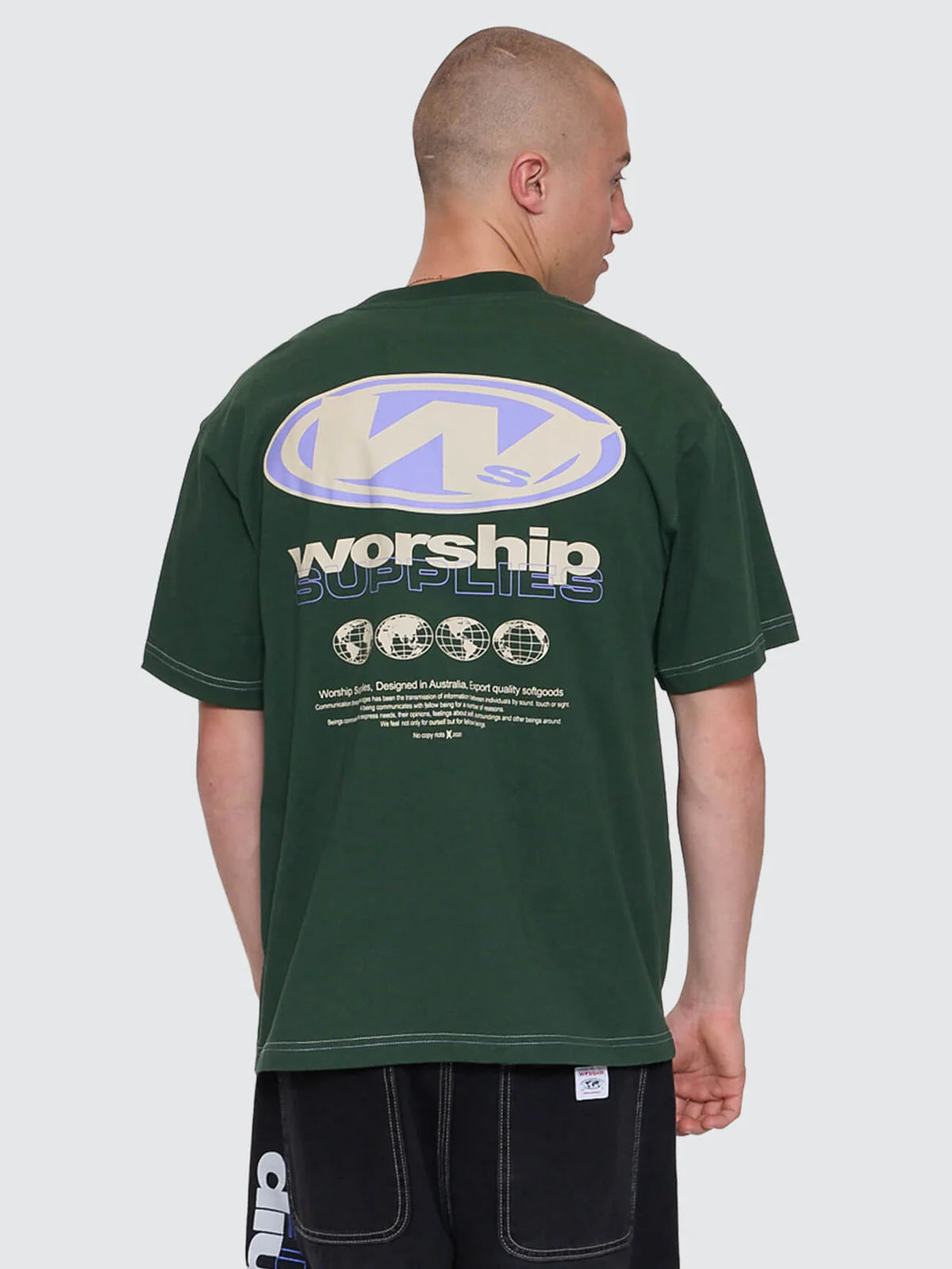 SONIC TEE EDEN GREEN