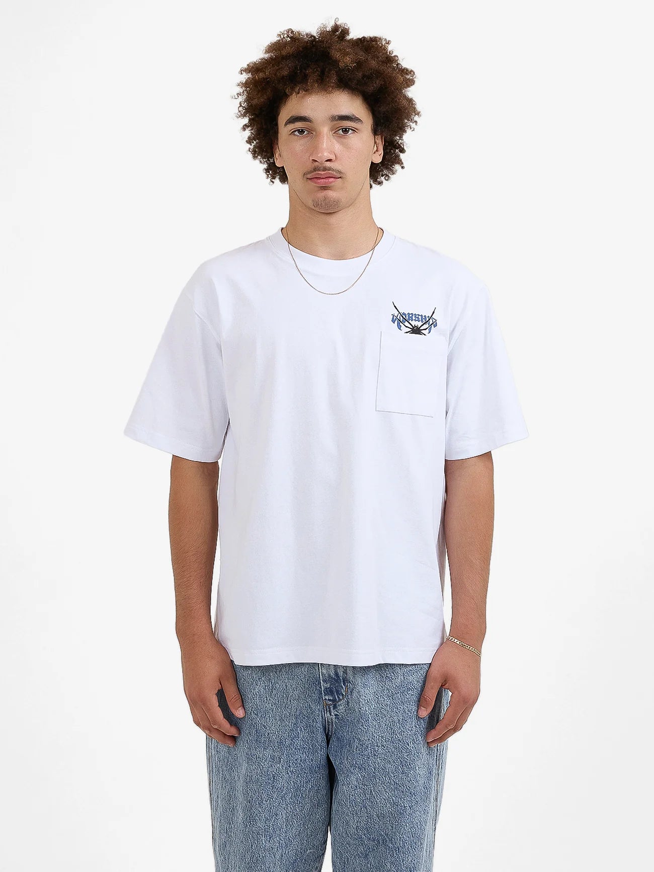 ARACHNID POCKET TEE WHITE