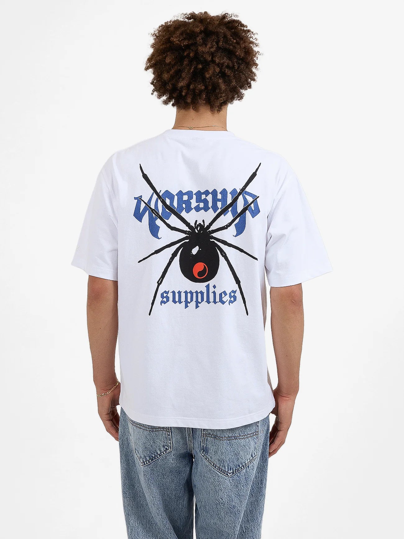 ARACHNID POCKET TEE WHITE