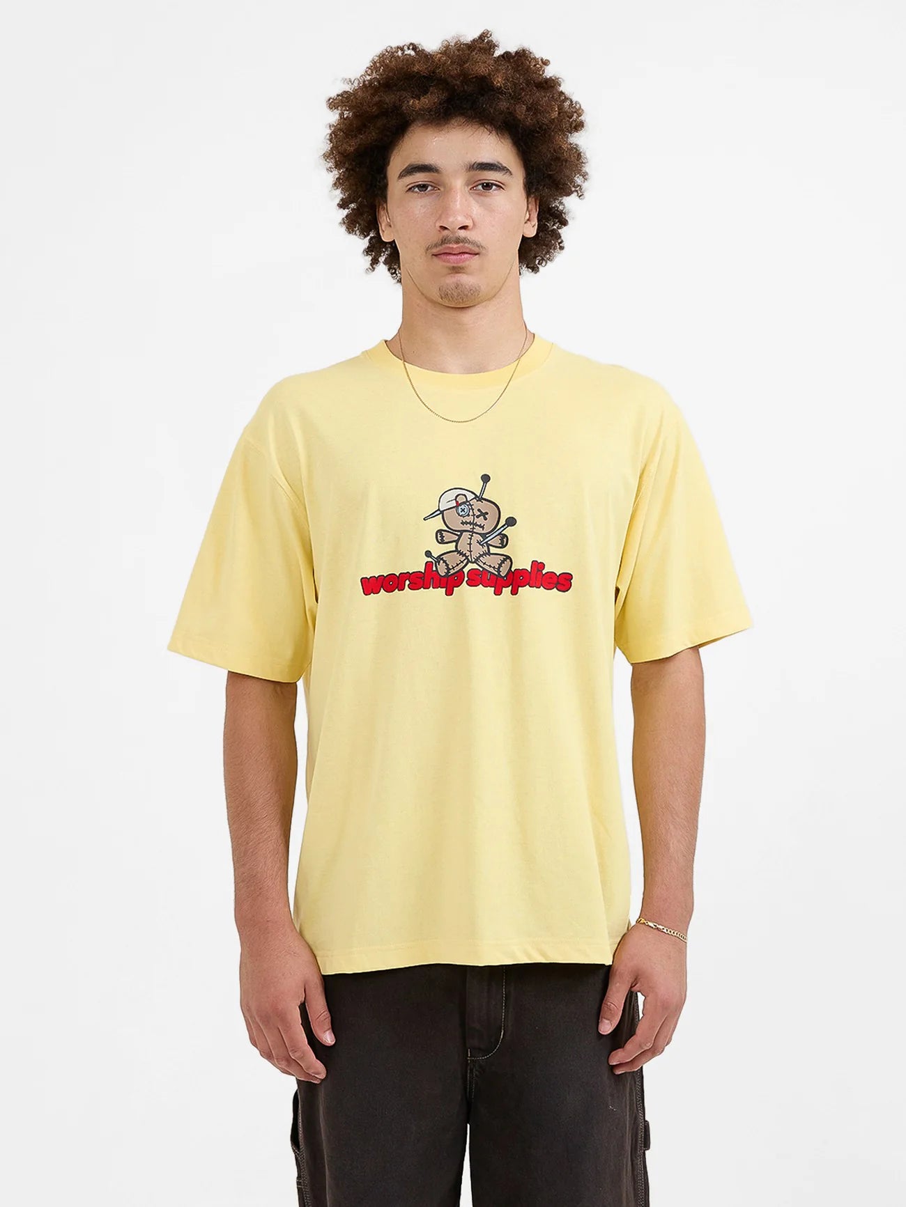 DEJAVOODOO TEE POPCORN YELLOW