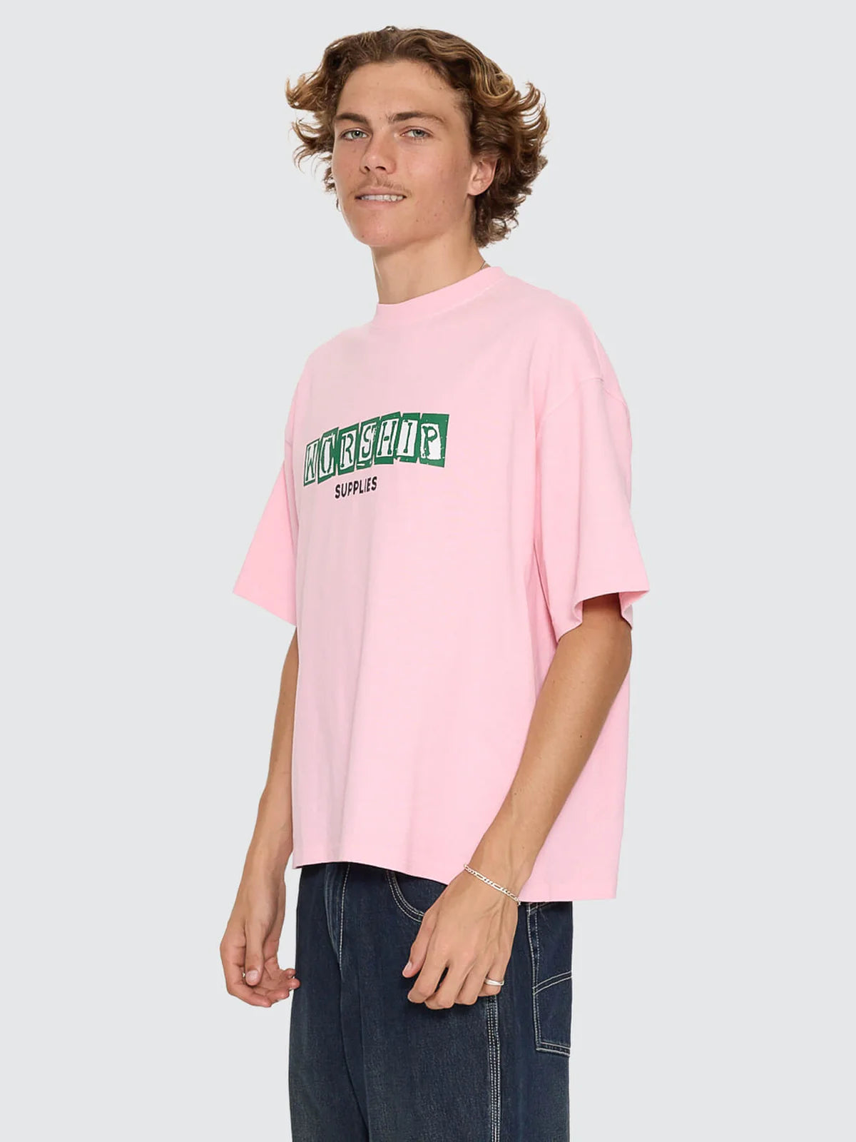 DOGS LIFE CROP TEE PARFAIT PINK