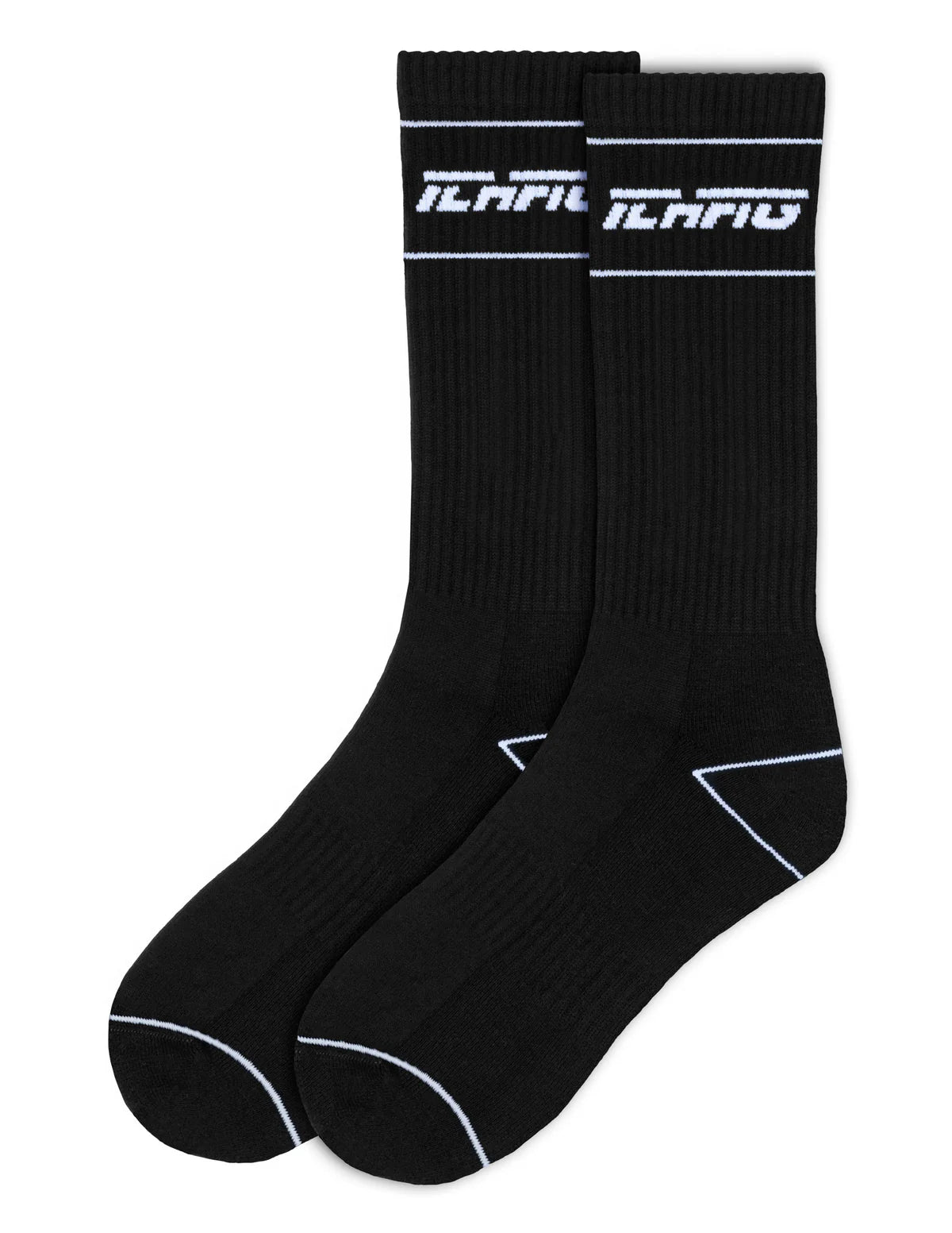 STRIKE CALF SOCKS BLACK