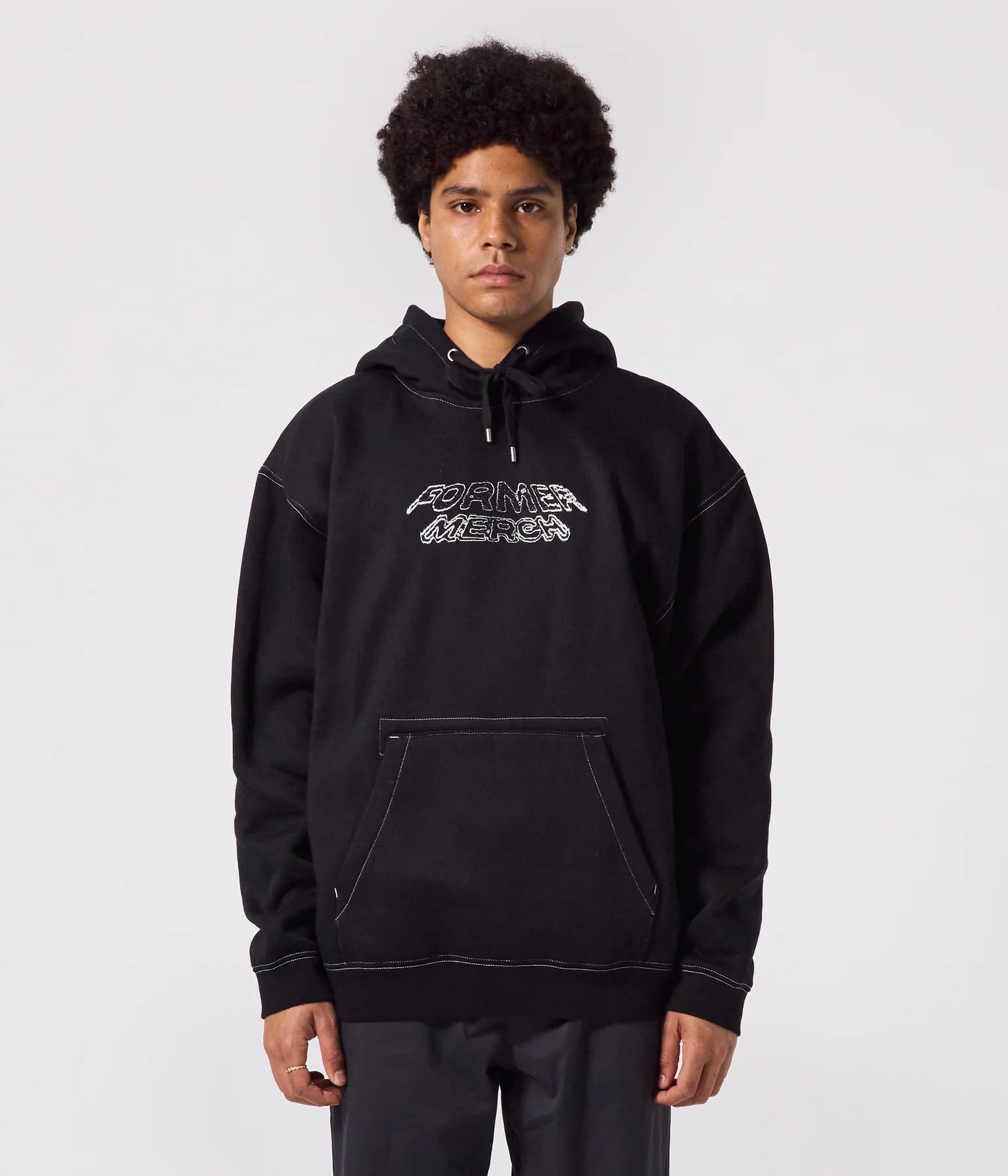 MARQUEE HOOD BLACK