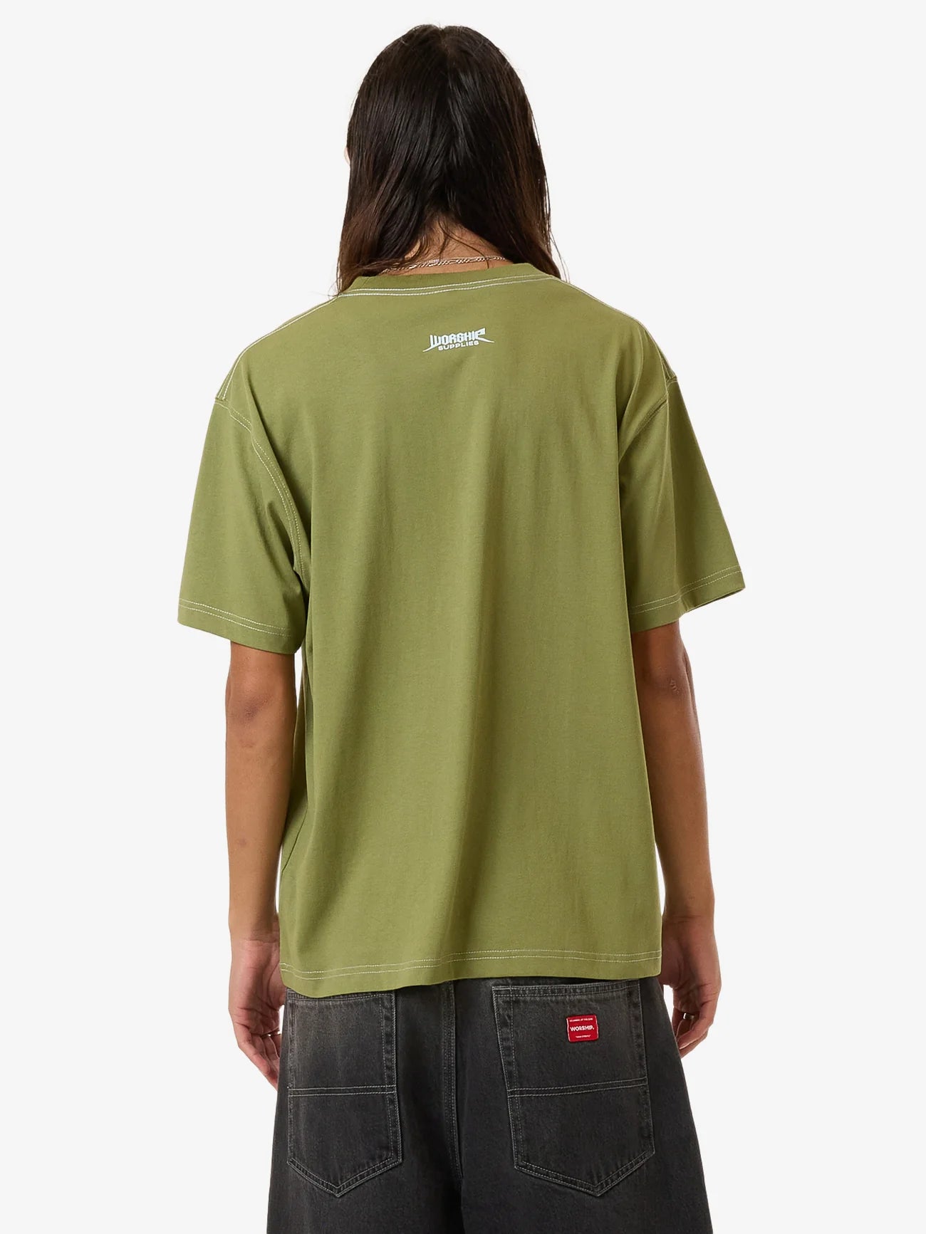 SOURCERY TEE IGUANA GREEN