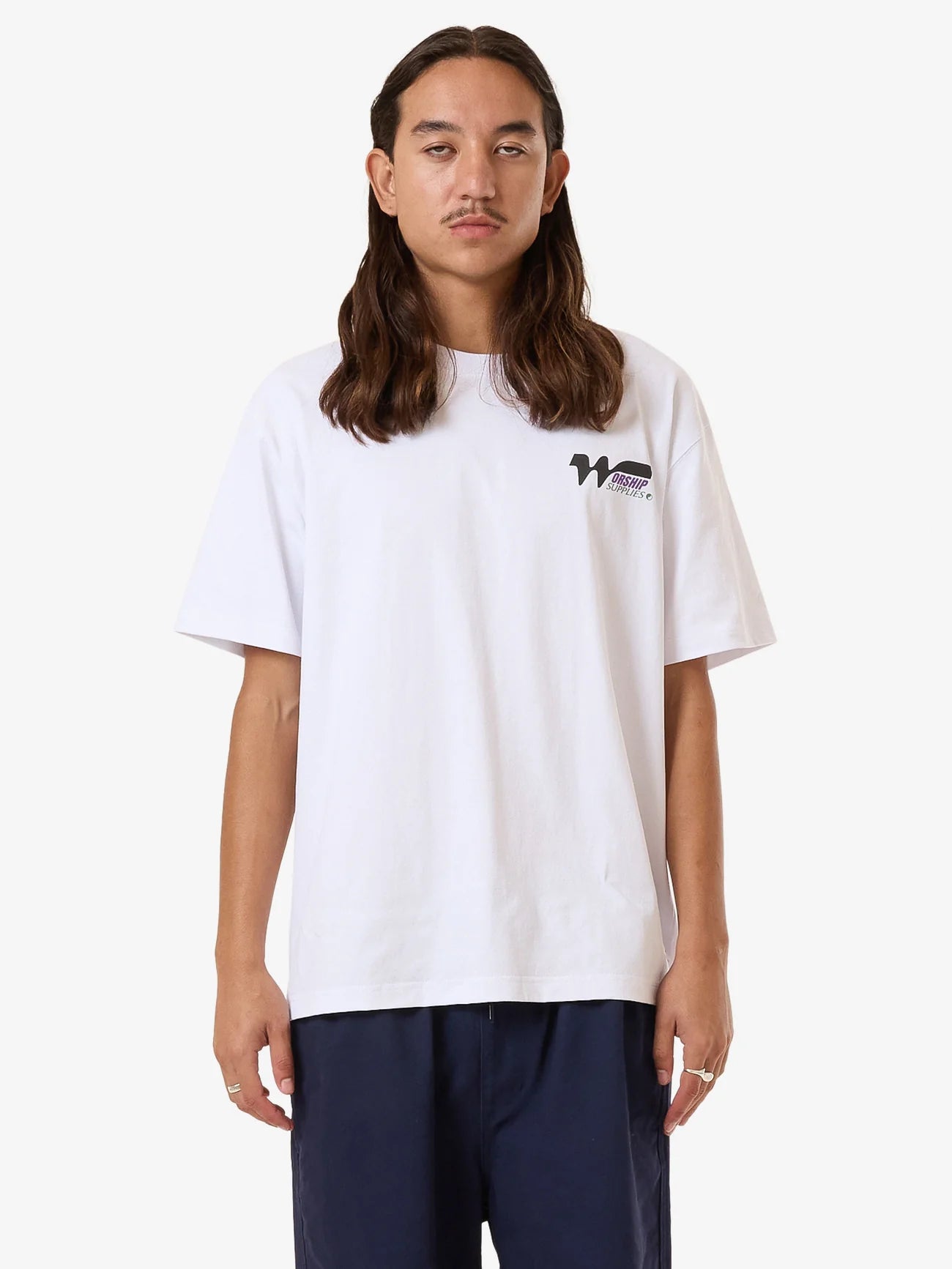 LOGOMANIA TEE WHITE