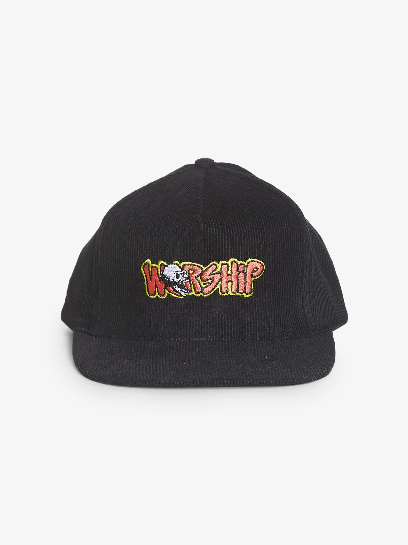 GOBBLER FIVE PANEL HAT WORN BLACK