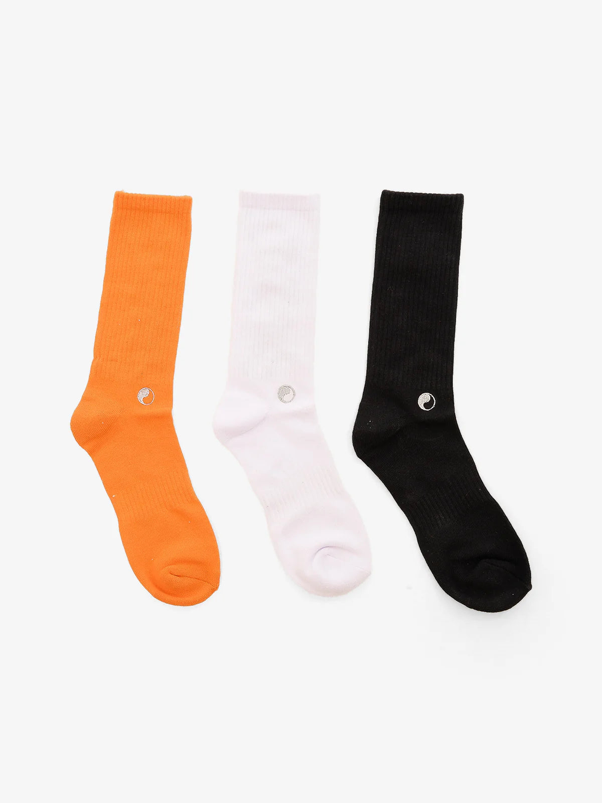 BLACKWOOD SOCKS 3 PK WHITE BLACK ORIOLE