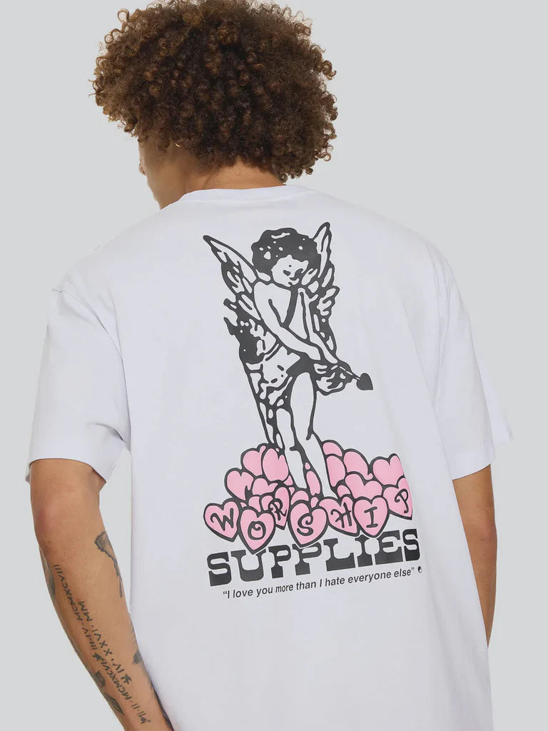 TAINTED LOVE TEE WHITE