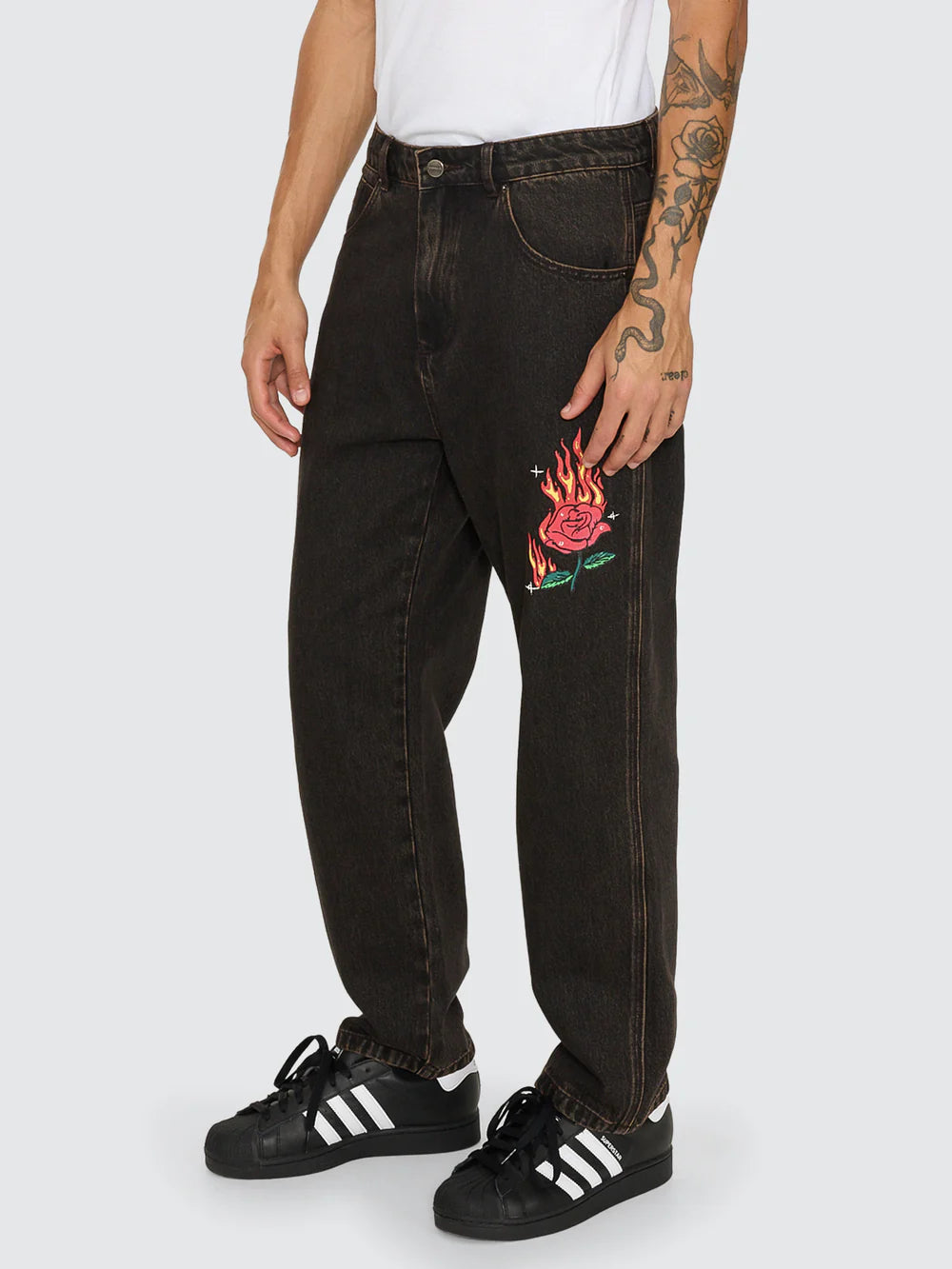 ANDERSON LOUNGER JEAN EMBER BLACK