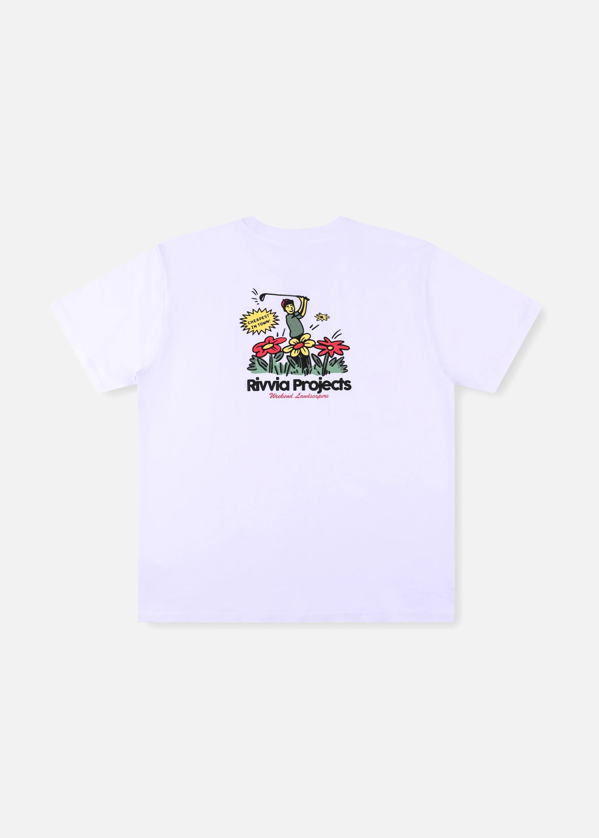 WEEKEND LANDSCAPES TEE WHITE