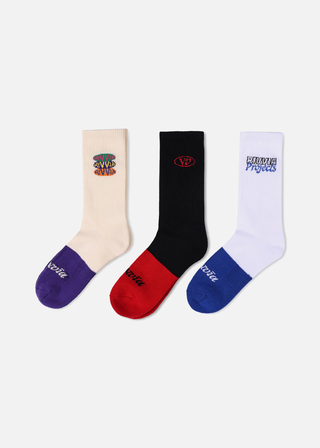 FAVORITES 3PK SOCKS MULTI