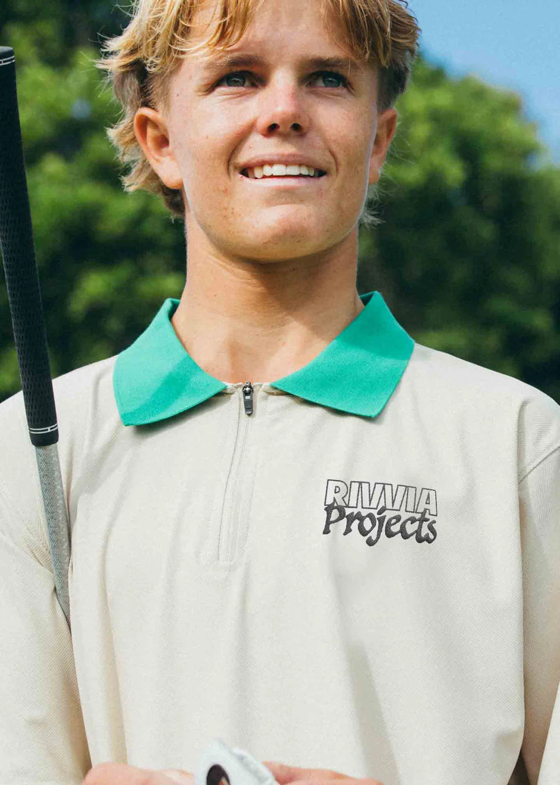 BLUEPRINT POLO BONE GREEN
