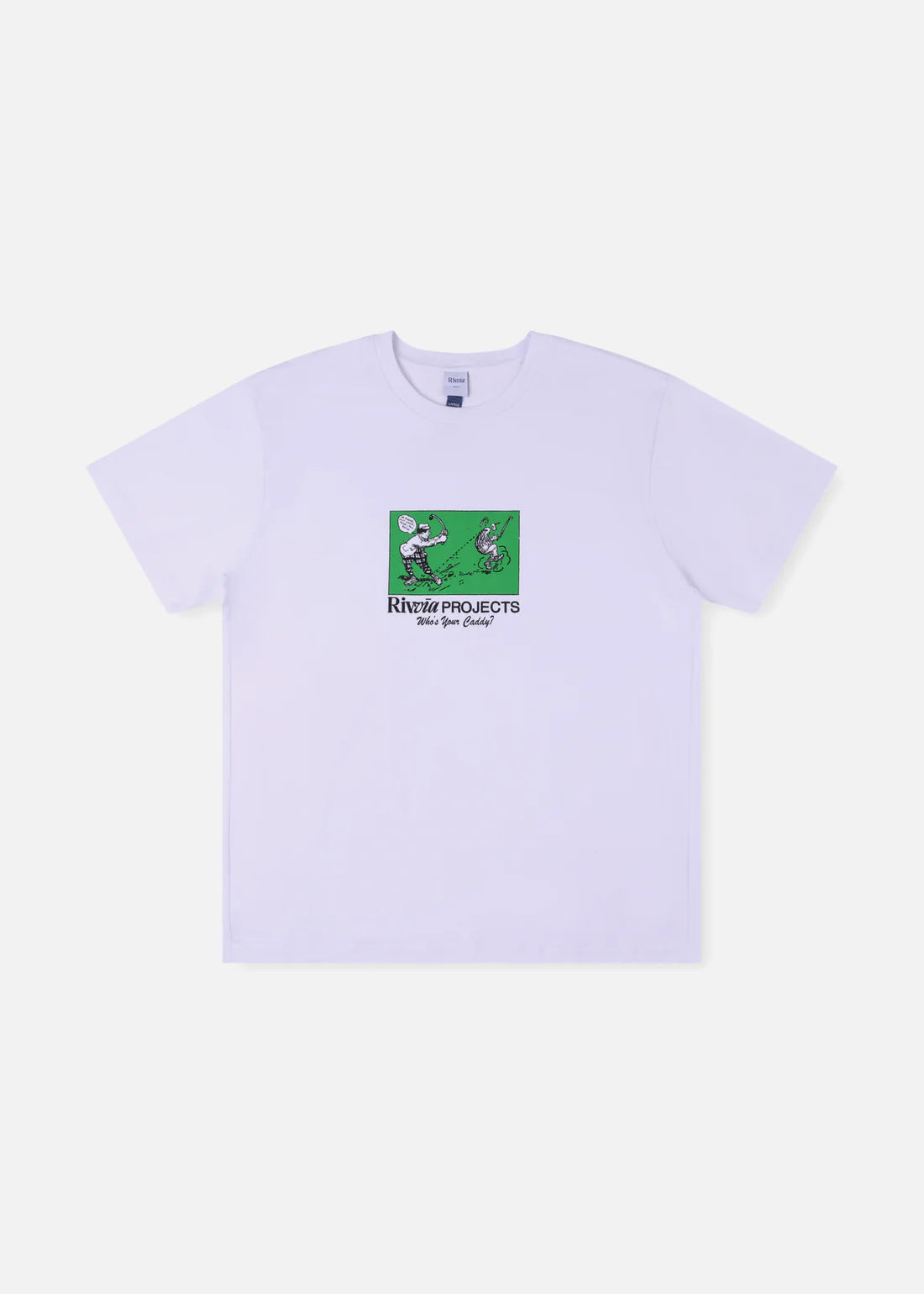 WHOS YOUR CADDY TEE WHITE