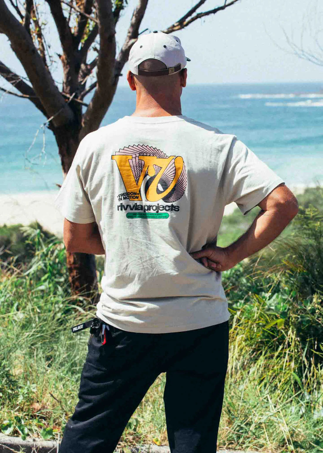 VV SPIRAL TEE OFF WHITE
