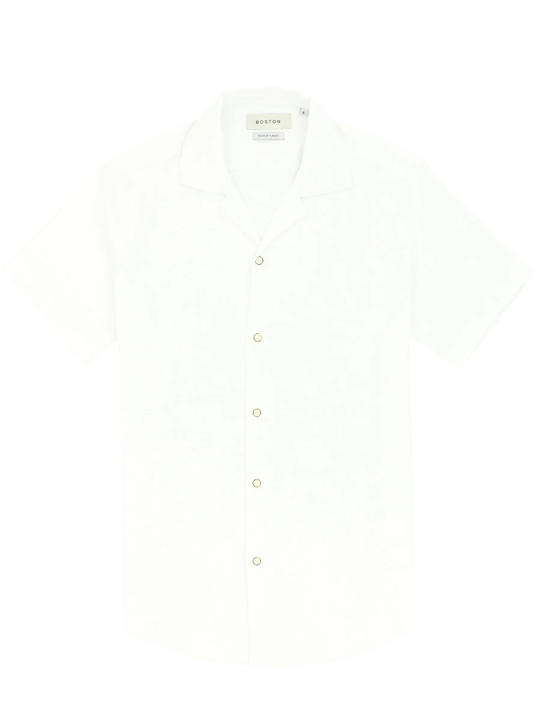JAMES S/S SHIRT WHITE
